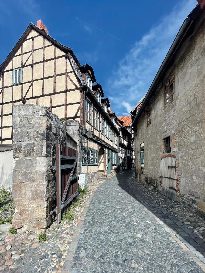 Ferienhaus Schuhhof 奎德林堡 外观 照片